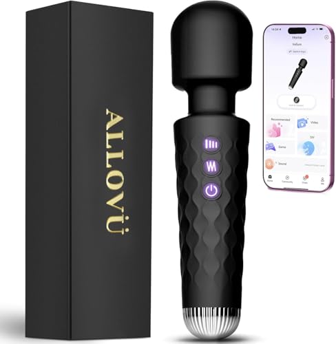Sex Toys Vibrator Dildo for Women - Allovü Personal Wand Massager Vibrators, USB Rechargeable Vibrating Clitoral Stimulator Sex Toys, 10 Vibration Waterproof Adult Sex Toy for Couples & Solo