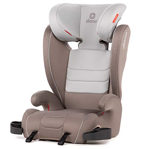 Diono Monterey XT 2-in-1 Booster Seat with LATCH Installation for Forward-Facing Seats