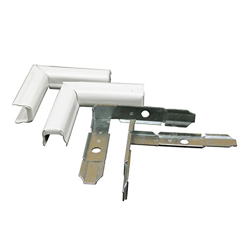 Legrand Wiremold Metal Raceway, Extending Power, On-Wall, High Capacity Twist Elbows, White, Bw13-14,2-1/2 In L X 3/4 In W #TOP3