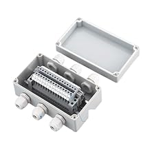 Cast Aluminum Junction Box Metal Button Box Power Box Aluminum Alloy Junction Box Indoor and Outdoor Waterproof Box termina UKK12