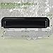 RV Window Rain Deflector & Sun Blade, RV Window Blade Rain Guard Sunroof Deflector Fits 24 inch Wide RV Sliding&Vertical Windows,Deflects Rain and Sun Protection for Camper Van Windows