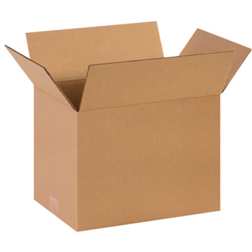 Image of BOX USA Medium Shipping Boxes 14 inchL x 11 inchW x 11 inchH (25-Pack) - Corrugated Cardboard Box for Moving, Mailing, Packing, Packaging and Storage