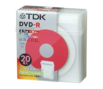 Amazon.co.jp: TDK 日本製 DVD-R 16倍速 インクジェットプリンタ