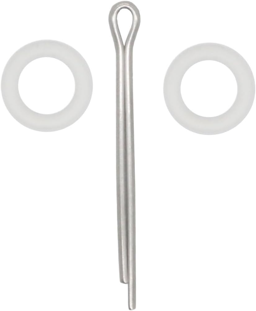Lower Gearcase Seal with Prop Shaft Oil Seal O-Ring Cotter Pin Gasket Fit for All 1991-1993 341281 305123 313446 306394