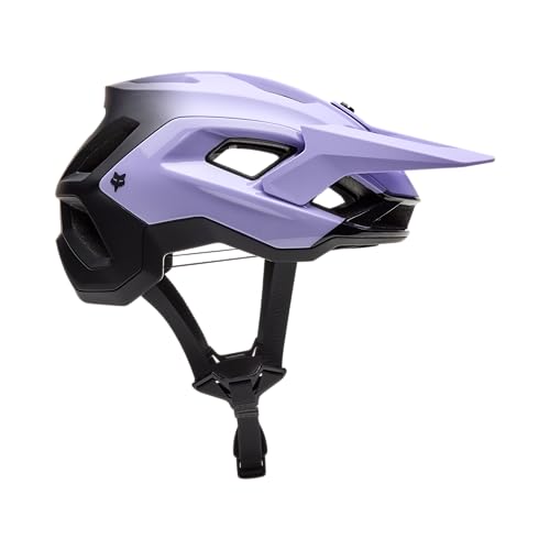 Fox Racing Speedframe Pro Backfade CE – Mountainbike Helm – MIPS Schutz – BOA Anpassung – verstellbare Passform – abnehmbares Visier – herausnehmbares Innenfutter – Lilac, Größe: M