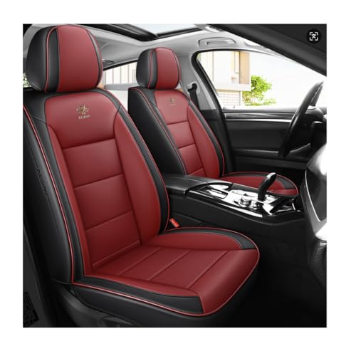 Housses de siège de voiture pour BMW 225i F45 Active Tourer sur mesure noir rouge
