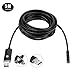 Produktbild Jessicadaphne Wasserdicht an99 5 mt länge 5,5mm 6 led Video Aufnahme endoskop inspektionskamera für Android für pc