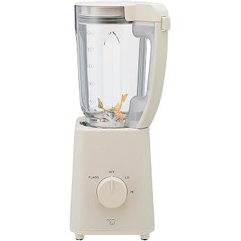 Zojirushi Mahobin Blender 1.0L (0.26 gal) Can Crush Ice Lightweight and Durable Simple Matte Finish Greige BM-SA10AM-HC