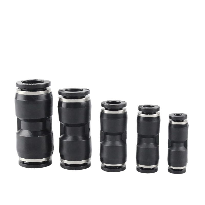 Kit de 50 Accesorios de Gas de Alta presión Serie PU: Conectores neumáticos de liberación rápida for Tubos de 4-16 mm(Pu-16 (Od 16mm))