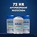 Gillette Clinical Antiperspirant and Deodorant for Men, 72hr Sweat & Odor Protection, Long Lasting Freshness, Anti-White Mark Technology, Clear Gel, Cool Wave Scent, 2.6 oz