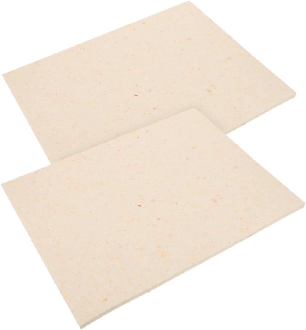 SEWOART 2pcs High Temperature Insulation Crafting Mat for Transfer Projects Safe and Pressing for Clothes Sponge Pad