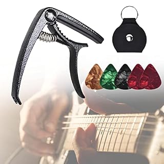 YUNN Capo de Guitare en Alliage de Zinc - Capo de Guitare en Alliage de Zinc,Accessoires universels pour Instruments à… – Image 3