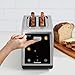 Cuisinart SimpliTouch XL 2-Slice Toaster – Extra-Wide Slots, Touchscreen Controls, 7 Shade Settings, Bagel & Reheat Functions, Stainless Steel