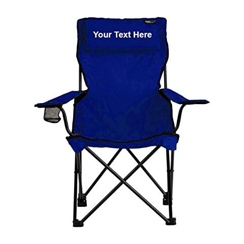Personalized Embroidered Classic Bubba Hi-Back Quad Chair - Blue Cover