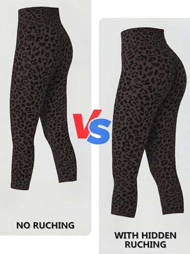 Image of Sunzel Sunzfly Invisible Butt Scrunch Workout Leggings for Women, Butt Lifting High Waisted Gym Yoga Pants with Tummy Control