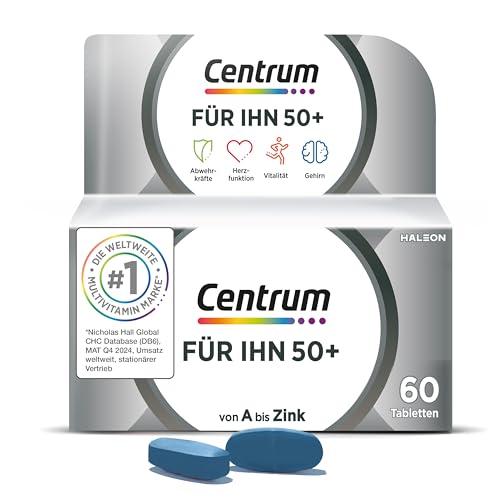 Multivitamin - Centrum Für Ihn 50+ – Hochwertiges...