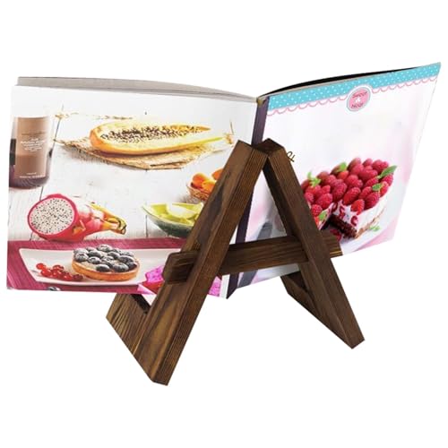 Supporto per libri di cucina - Portariviste staccabile in legno - Supporto regolabile per libri di cucina per uomini Donne Adolescenti Ragazze Ragazzi Figlio Figlia Famiglia Nonna