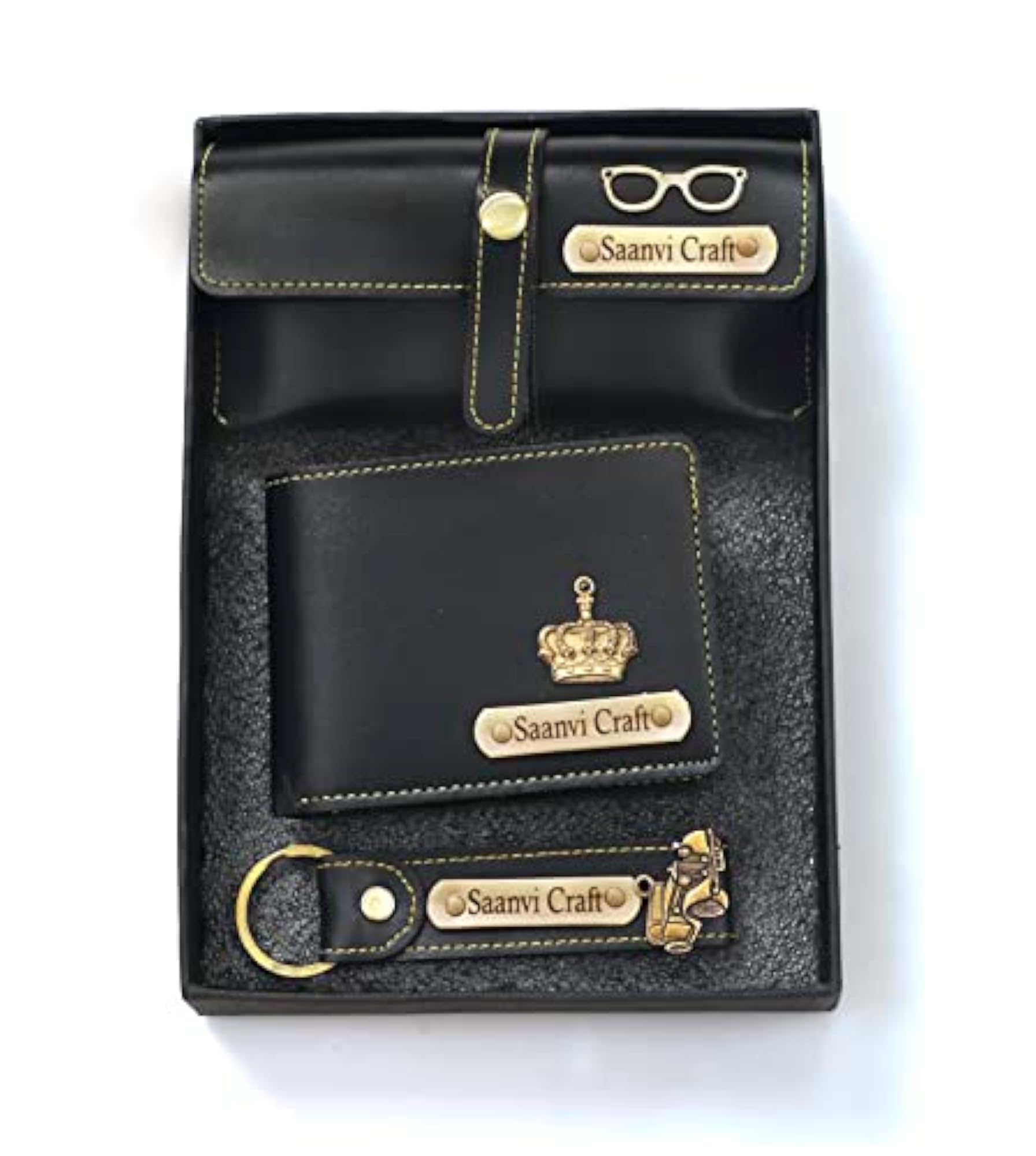 Customized 5 in 1 Engraved Combo, Men's Accessories