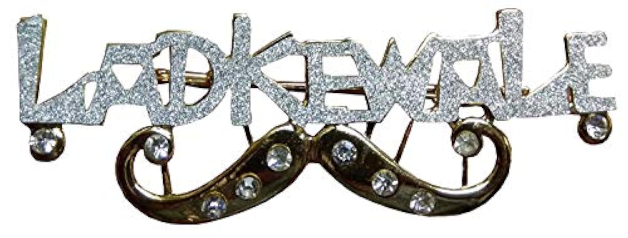 Unique Welcome Brooch for Baraatis and Guests, White Metal