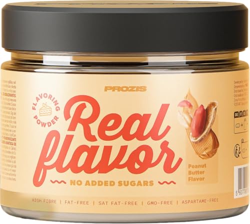Prozis Real Flavour 150 gr - aromatizzante per cibi e bevande multi gusti (crema arachidi)