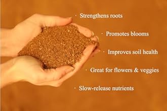 Bone Meal Fertilizer 4 Pounds for Organic Gardening and Soil Enrichment - Premium Natural Plant Nutrient for Strong Root Development and Enhanced Growth - Lancaster Agriculture Products