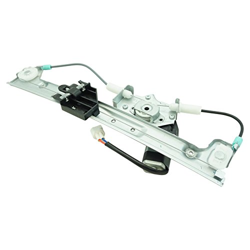 Image of TRQ Rear Right Power Window Regulator & Motor Assembly Passenger Side Compatible with 2000-2007 Ford Focus