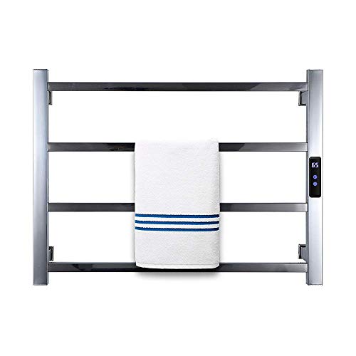 Toallero calefactor de acero inoxidable 304 con diseño minimalista