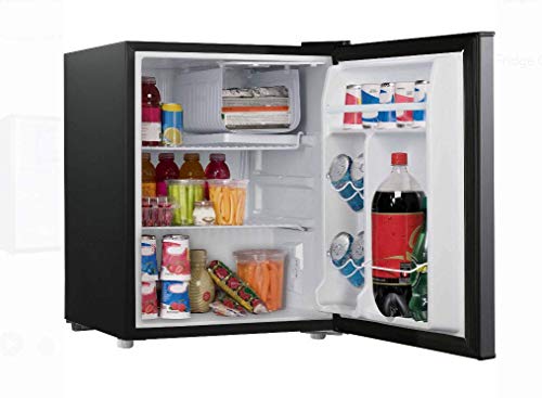 Galanz AK 2.7 Cubic Foot Stainless Look Compact Dorm Refrigerator thumb #1