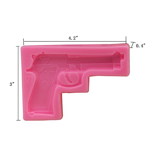 Lshcx Silicone Candy Chocolate Fondant Cake Decorative Mold, 2 Pack #TOP6