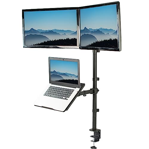 Supporto da scrivania per doppio monitor HP AW664AA - Grado A