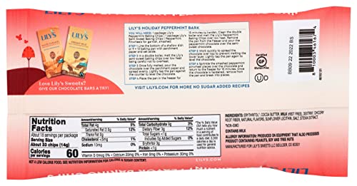 Lilys Chocolate Peppermint Flavor Baking Chips, 9 Oz #TOP3