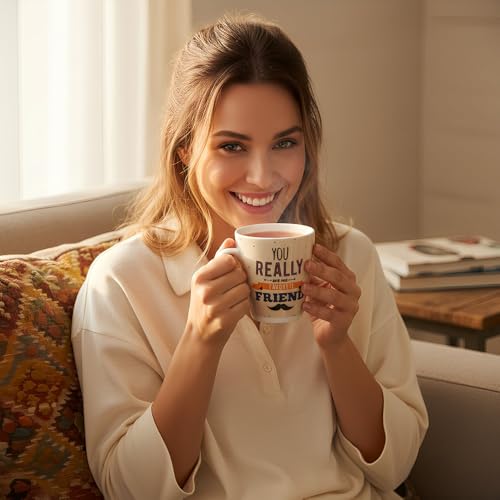 Image of UPC Milk Mug Set of 2 Elegant Design | Large Capacity Mugs for Home, Kitchen & Gifting (GreenMulticolor)