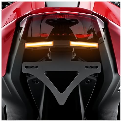 Support de plaque d'immatriculation moto courte et rigide Monster 950 - 6