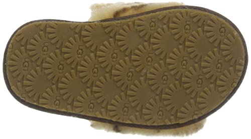 Ugg Kids T Fluff Yeah Slide Tiger Stuffie Slipper, Daisy/Dark Earth, 8 Us Unisex Toddler #TOP3