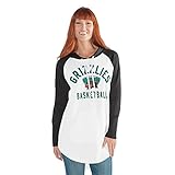 GIII For Her NBA Vancouver Grizzlies Women's All Division Hoody, Large, White/Black