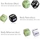6 PCS Sex Würfel Spiele für Erwachsene Würfel mit Sex Positionen Sex Play Fun Games für Paare Vorspiel Positionen Optionen Sets Schlafzimmer Spielzeug Rollenspiel Würfel