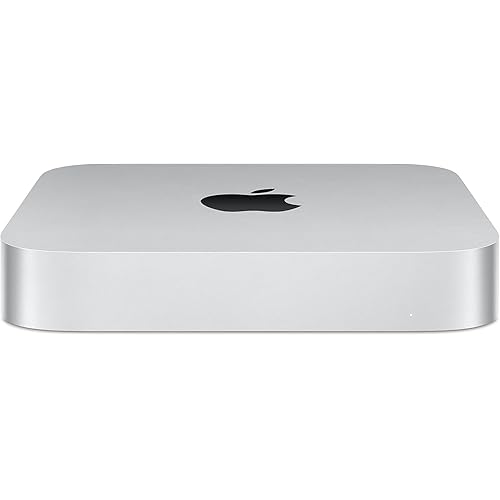 Apple 2023 Mac with Apple M2 Chip with 8-core CPU/ 10 Core GPU, 8GB RAM, 512GB SSD Storage, QWERTY English, Silver (Renewed Premium)