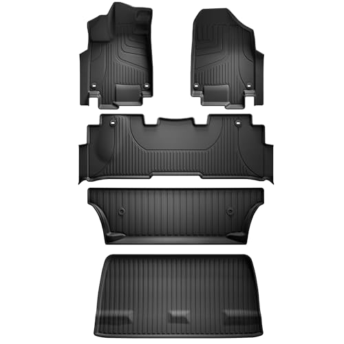 Floor Mats & Cargo Liner Fit for Honda Odyssey 2018-2026 Mini Passenger Van