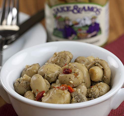 Jake & Amos Marinated Mushrooms 32 Oz. Jar (2 Jars) #TOP1