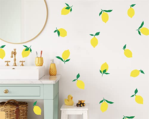 Vinilos Decorativos Frutas Limón para Pared Niños 40 Piezas miniatura 2