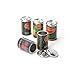 Odoria 1:12 Miniature Food 6PCS Fruit and Pilchard Cans Dollhouse Kitchen Accessories
