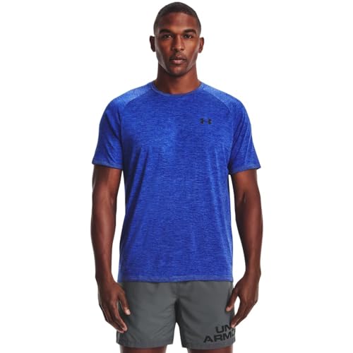 Image of Under Armour Men's Polyester Solid UA Tech 2.0 SS Short Sleeve Tee | 1326413-001