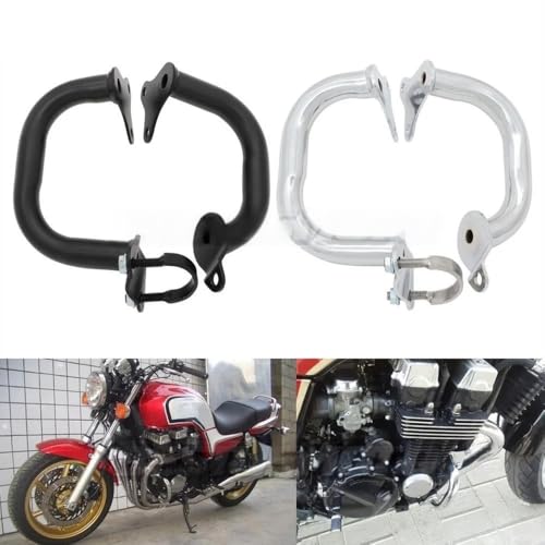 Barres de collision moto robustes pour Nighthawk CB750 1992-2011 noir
