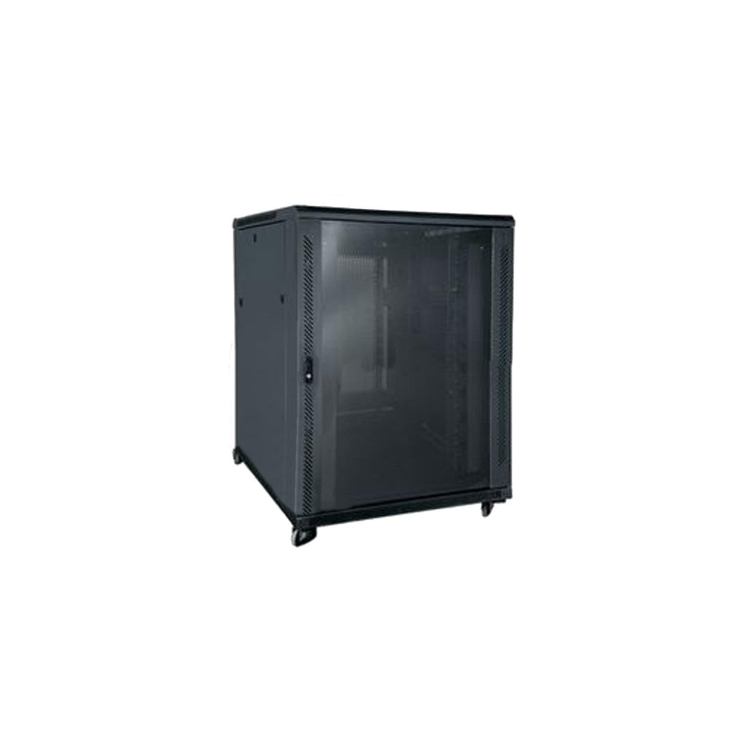 KIMEX 112-6615K Armadio Rack 19" da Pavimento, Larghezza 600 mm, profondità 600mm, 15 unità