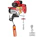 Mophorn 2200LBS Electric Hoist with 2200LBS Trolley Electric Chain Hoist with Trolley 40FT Chain Electric Hoist and Electric Trolley for Goods Lifting (1000 Kg)