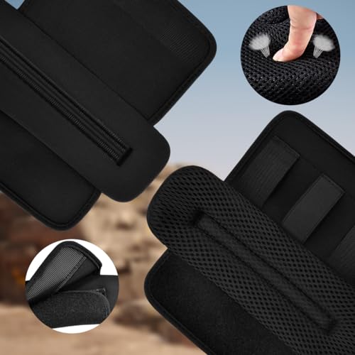 ZINZ 2-Pack Universal Wide Shoulder Pad with Ultra Thick Cushion for Bag Luggage Backpack Bag Crossbody - Image 5