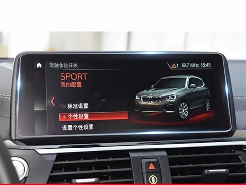 Protecteur d'écran de navigation GPS haut de gamme en verre trempé pour BMW X3 X4