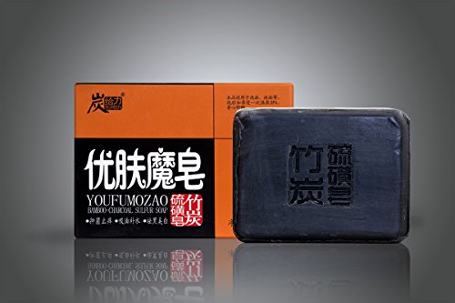 Preisvergleich Produktbild Bakterienentfernung Schwefel, Schwefelseife, Akne, Rosacea, Demodex.