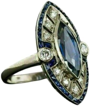 Art Deco Milgrain Engagement Ring