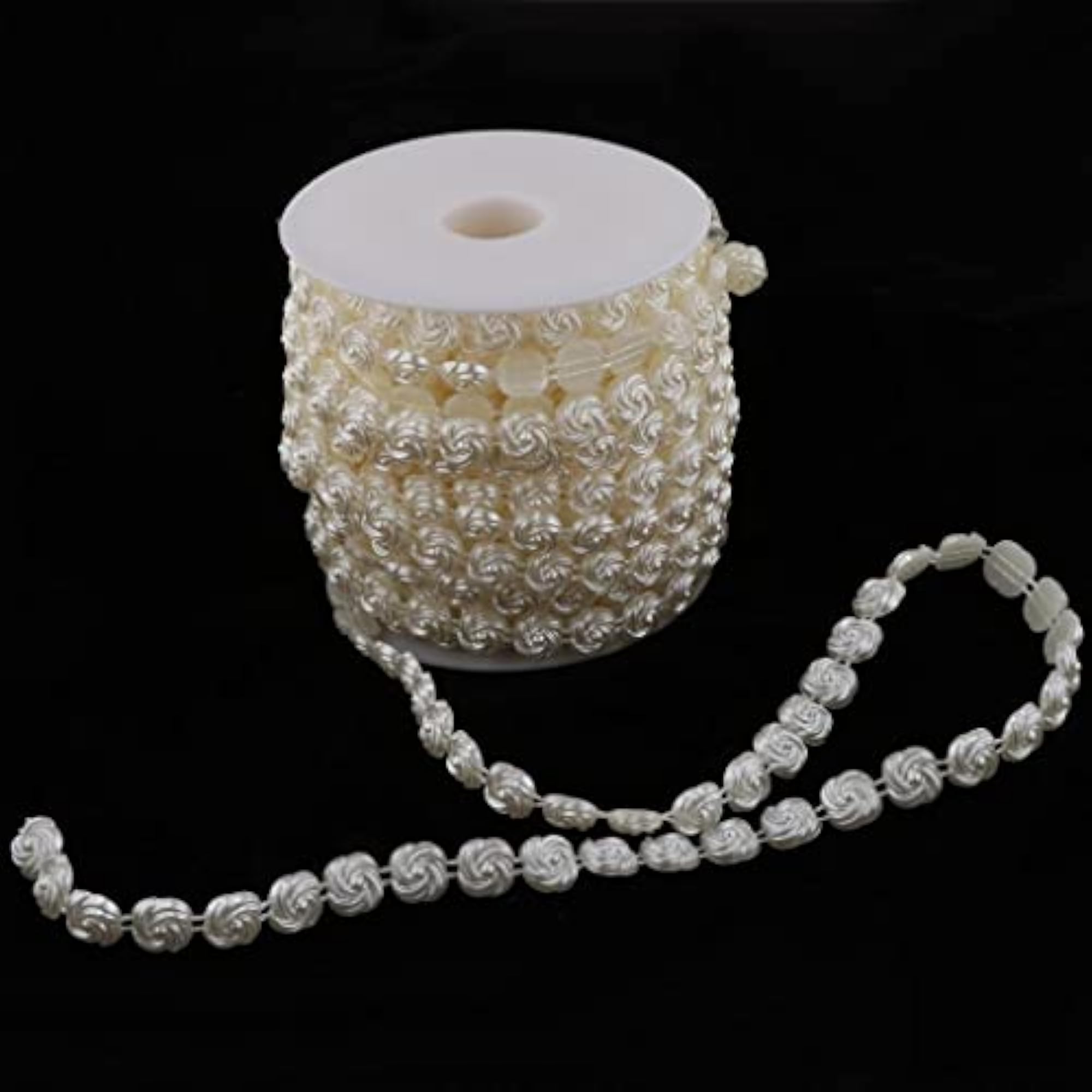 Flower Shaped Beads Chain Garland Strands Wedding Party DIY Decor